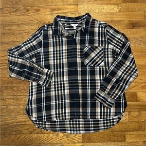 Time & Tru Women’s Flannel Long Sleeve Size Large